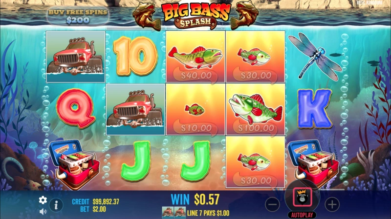 Big Bass Splash slots